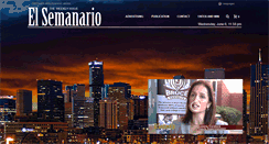 Desktop Screenshot of elsemanario.us